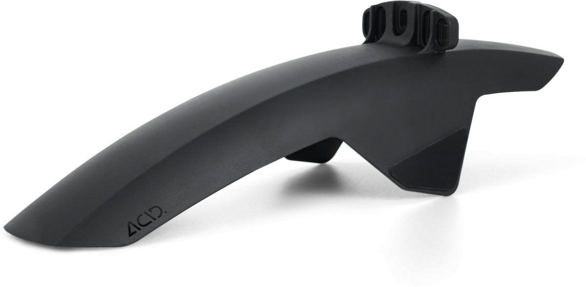 The Electric Bike Shop Acid Mudguard Mud Shield Front Short In Black