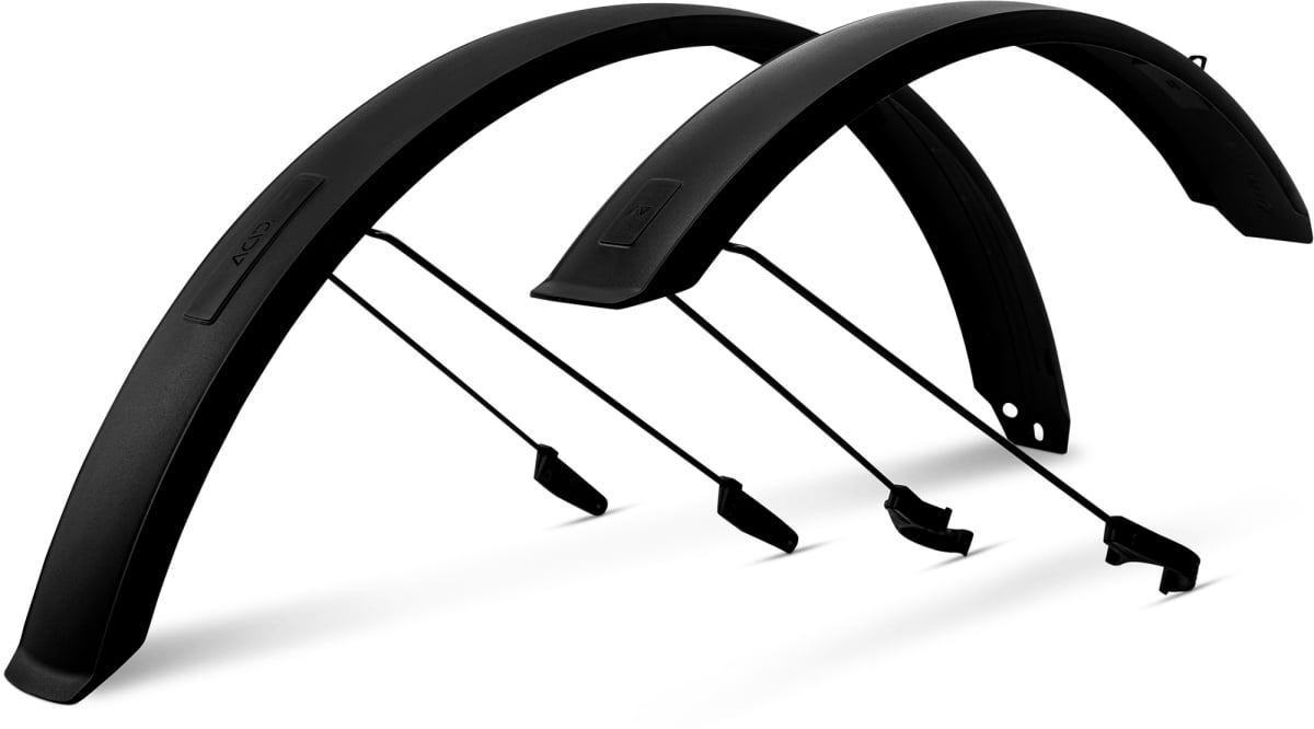 The Electric Bike Shop Acid Cube Mudguard Set BB Mount 75mm 29 Inch Black