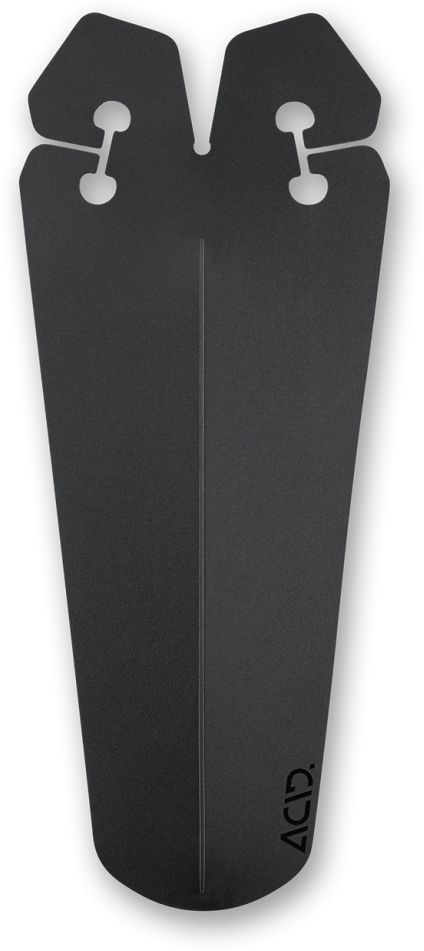 The Electric Bike Shop Acid Mudguard Splash In Black, Black & Orange Or Black & White Black