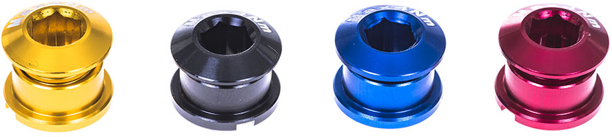 The Electric Bike Shop RSP Chainring Bolts 6.5mm Black