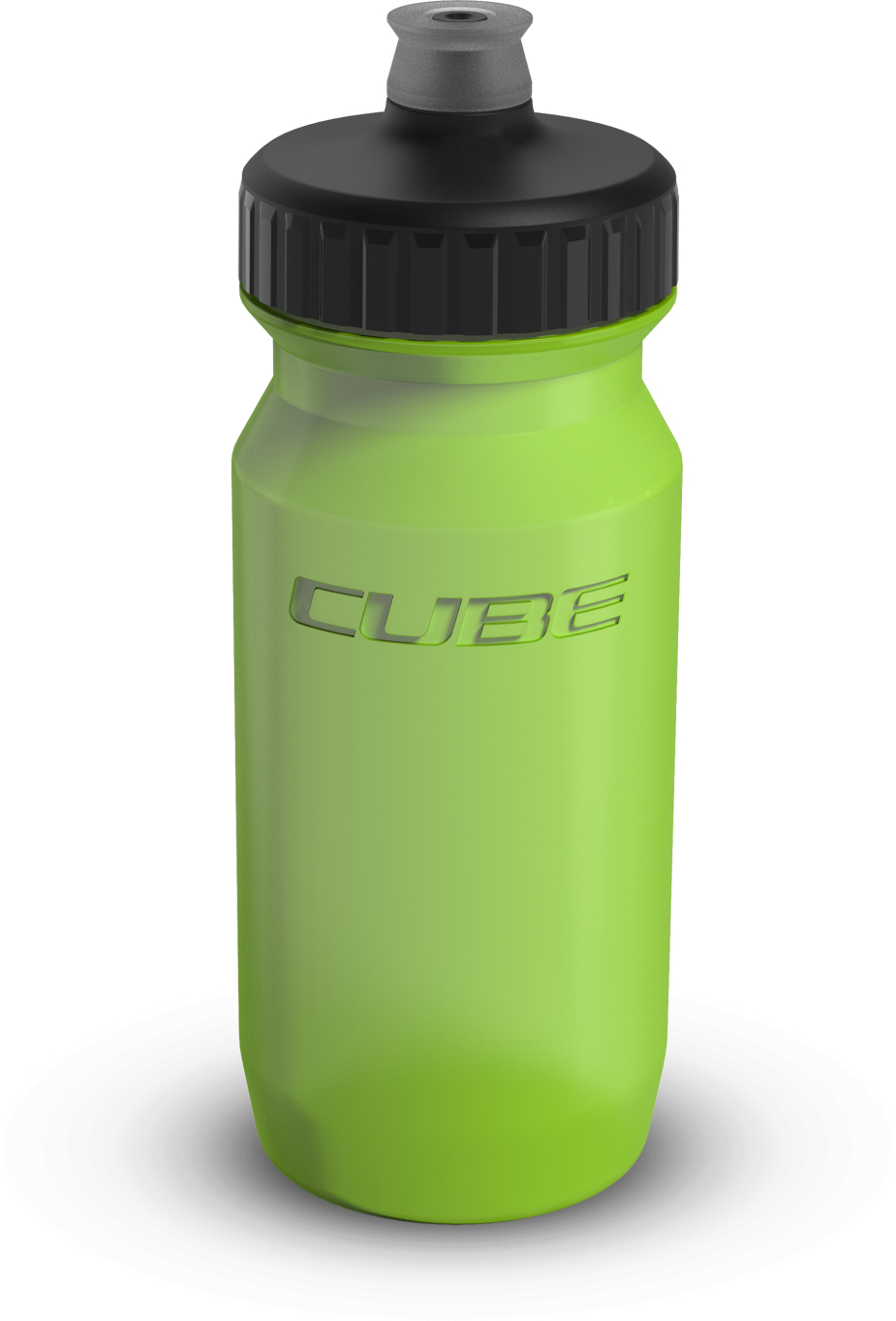 The Electric Bike Shop Cube Bottle Feather 0.5 Litres In Black, Blue, Green, Red or Transparent 0.50L Green