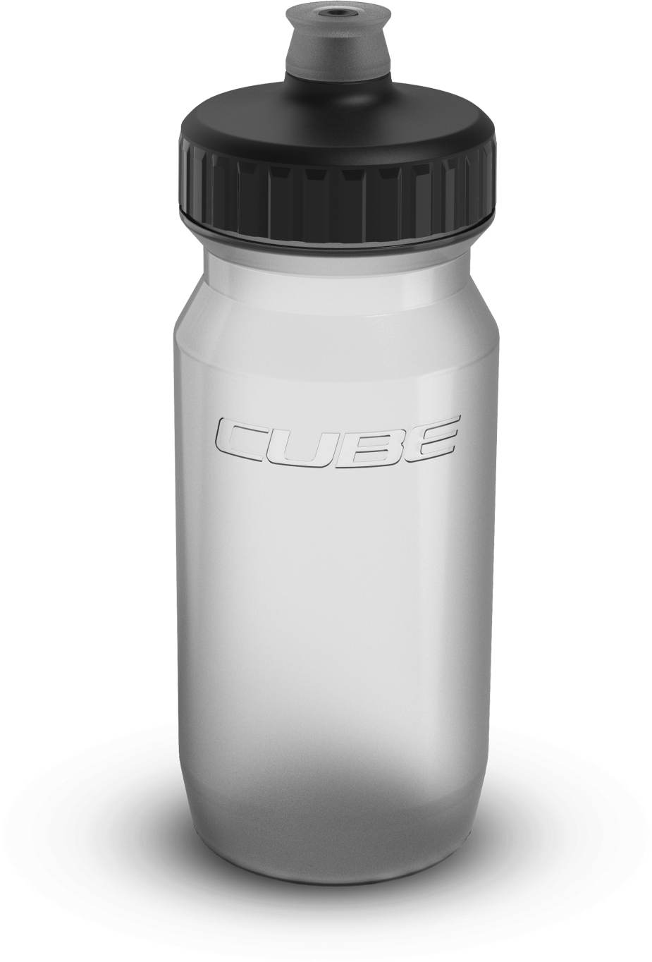 The Electric Bike Shop Cube Bottle Feather 0.5 Litres In Black, Blue, Green, Red or Transparent 0.50L Transparent