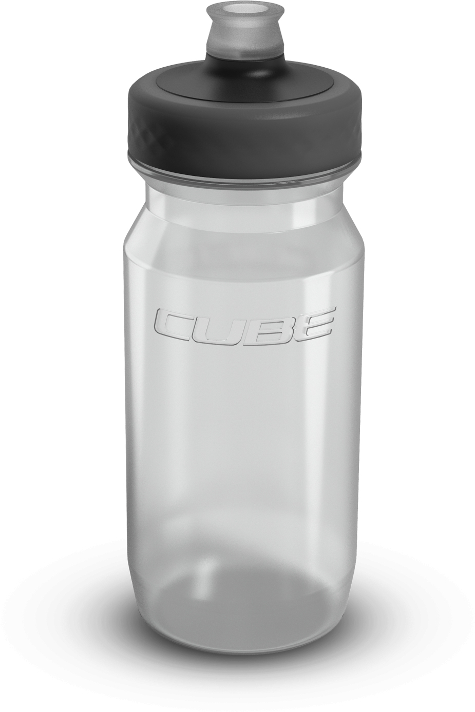 The Electric Bike Shop Cube Bottle Grip 0.5 Litres In Blue, Black Or Clear 0.5 Litres Clear