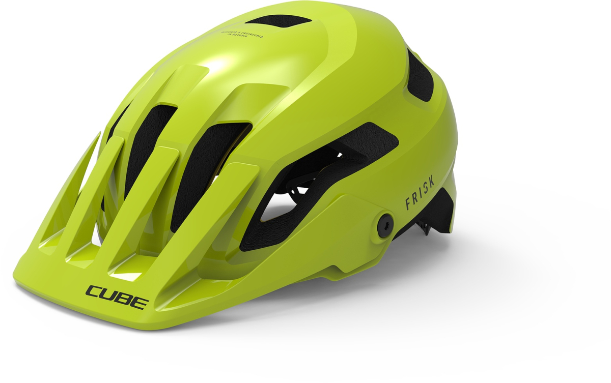 The Electric Bike Shop Cube Helmet Frisk Mips® In Red, Blue, Lime, Grey or Black Small 49-55cm Mips® Lime
