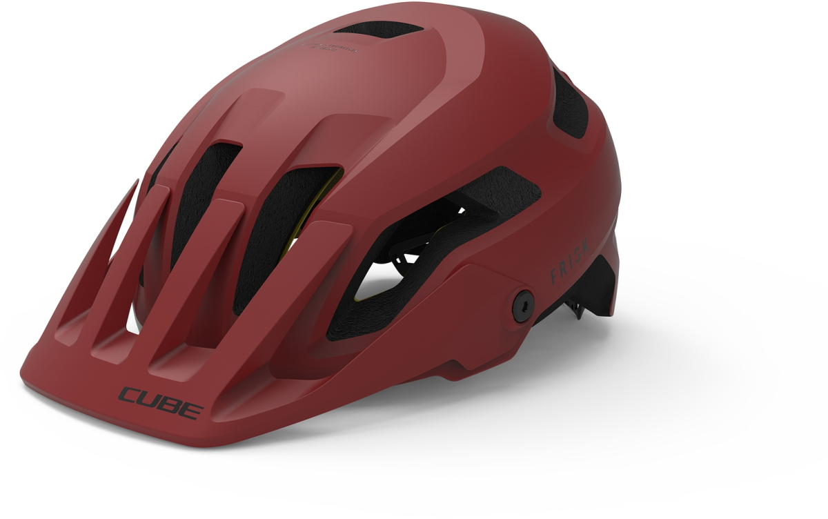 The Electric Bike Shop Cube Helmet Frisk Mips® In Red, Blue, Lime, Grey or Black Small 49-55cm Mips® Red