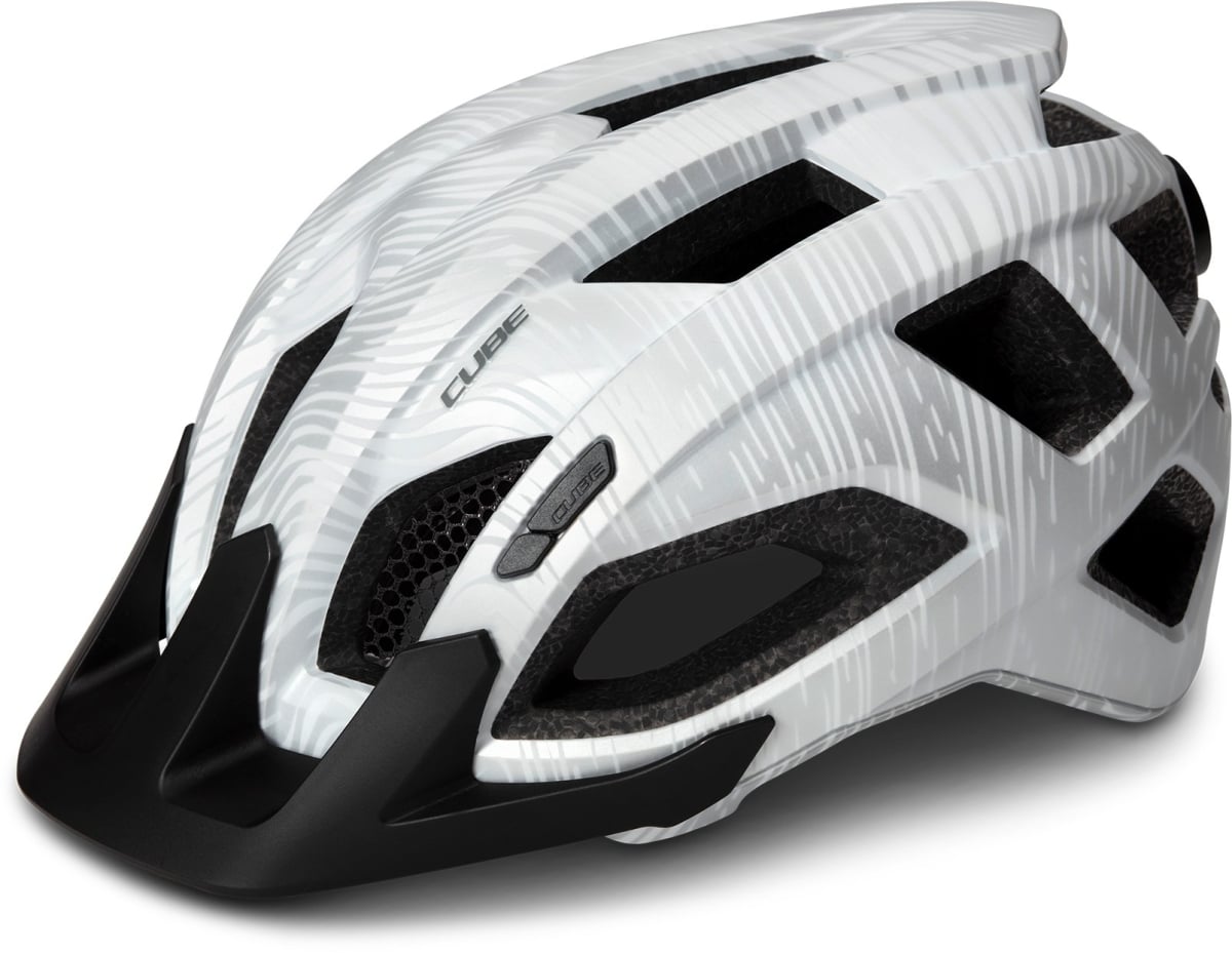 The Electric Bike Shop Cube Helmet Pathos In Black, Blue, Grey, White, Red, Olive Or Teamlime X Large 59-64cm White