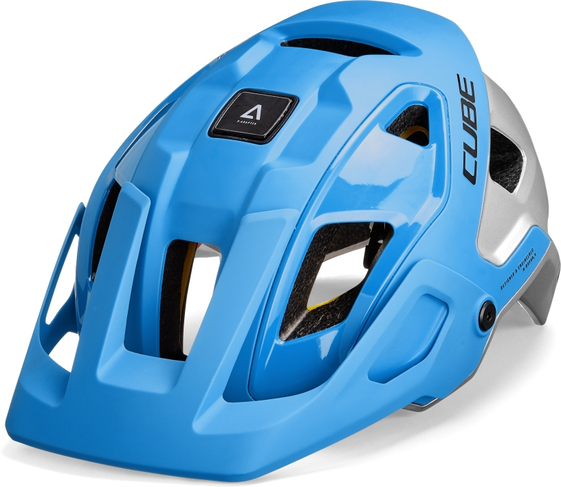 The Electric Bike Shop Cube Helmet Strover Mips® In Black, Red, White, Actionteam Blue, Blue or Olive Medium 52-57cm Actionteam Blue Pale Grey