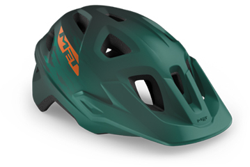 The Electric Bike Shop Met Echo MTB Hel In Titainum, White, Lime, Green, Or Black Small / Medium 52-57cm Alpine Green