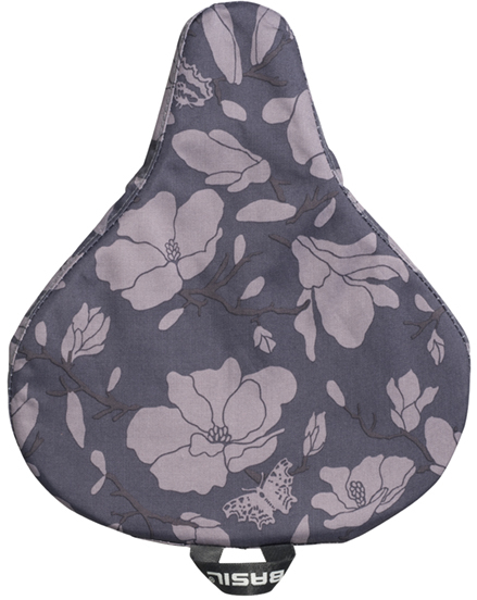 The Electric Bike Shop Basil Magnolia Saddle Cover In Red, Pastel, Teal or Blackberry Blackberry