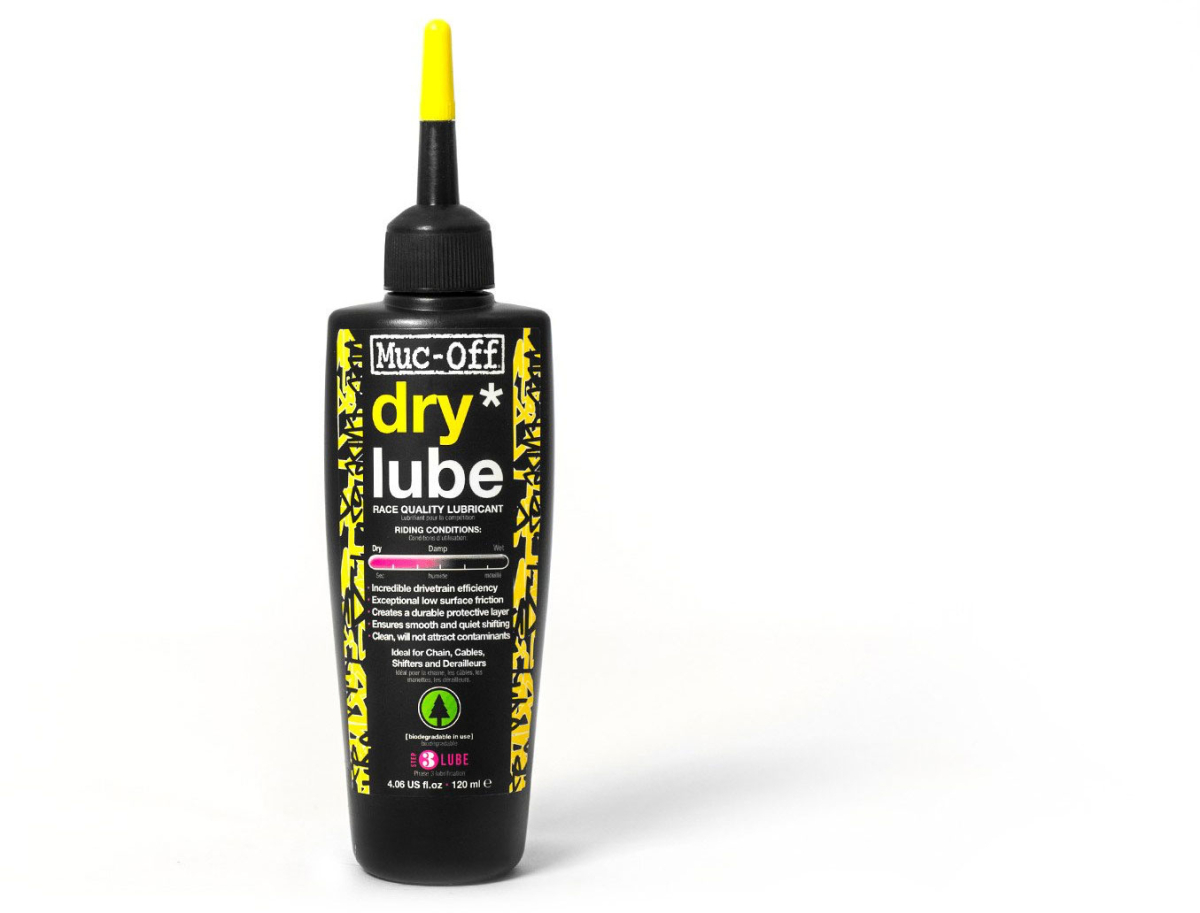 The Electric Bike Shop Muc-Off Dry Weather Chain Lube 50ml, 120ml or 1 Litre Large 120ml
