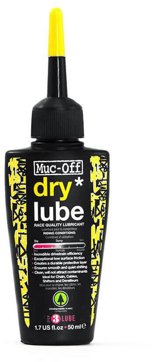 The Electric Bike Shop Muc-Off Dry Weather Chain Lube 50ml, 120ml or 1 Litre Small 50ml