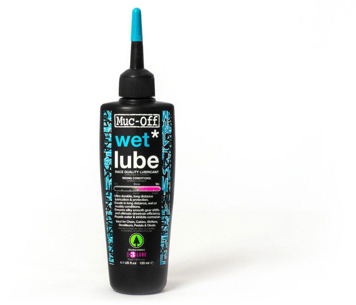 The Electric Bike Shop Muc-Off Wet Weather Chain Lube 50ml, 120ml, 300ml or 1 Litre Large 120ml