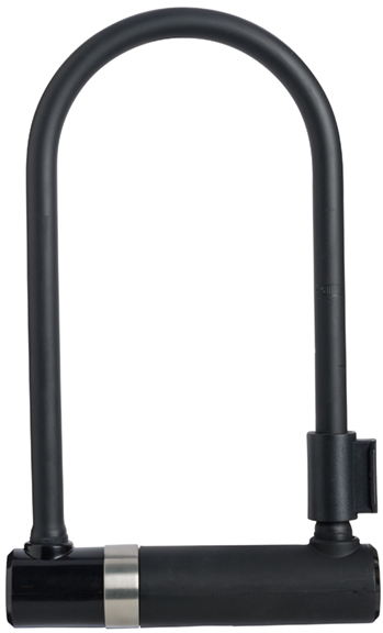 The Electric Bike Shop Axa Bike Security AXA Newton U-230 U-Lock 23cm in Black Sold Secure Silver Rating