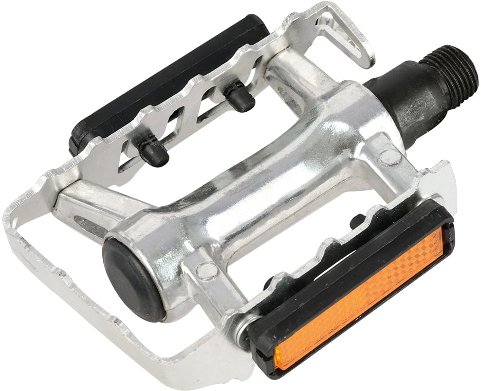 The Electric Bike Shop Oxford Alloy Low Profile 9/16 inch Pedals in Silver Silver