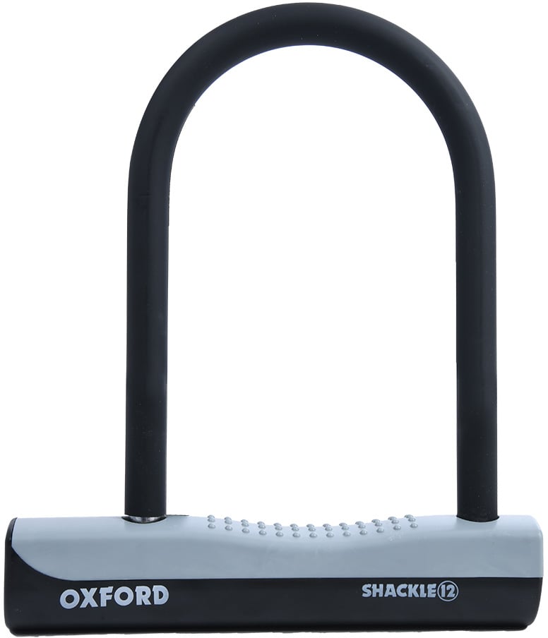 The Electric Bike Shop Oxford Shackle 12 U-Lock 245mm X 190mm Black Grey