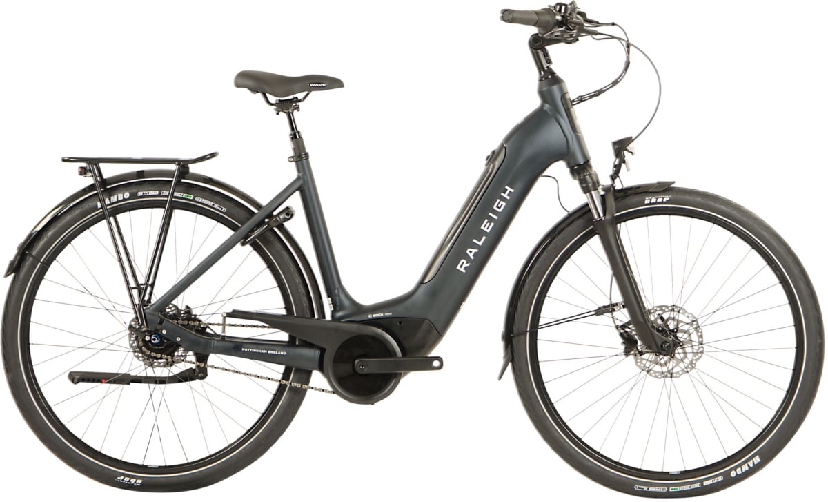 The Electric Bike Shop Raleigh Motus Grand Tour Step Through Electric Bike With Hub Gears In Black 41Cm X-Small Black