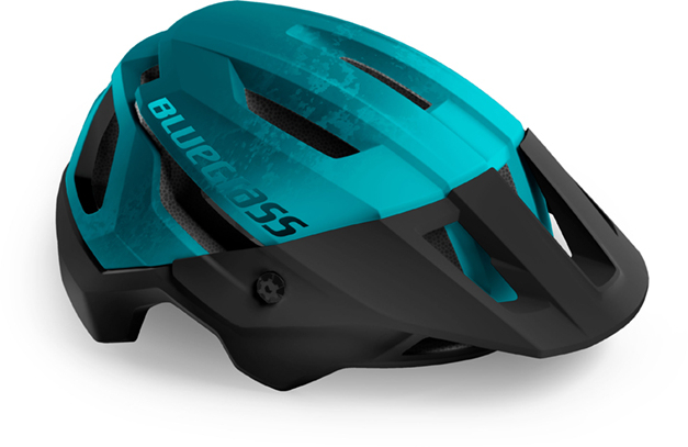 The Electric Bike Shop Bluegrass Rogue Helmet In Orange, Blue Or Black Small 52-56 Cm Petrol Matt Blue