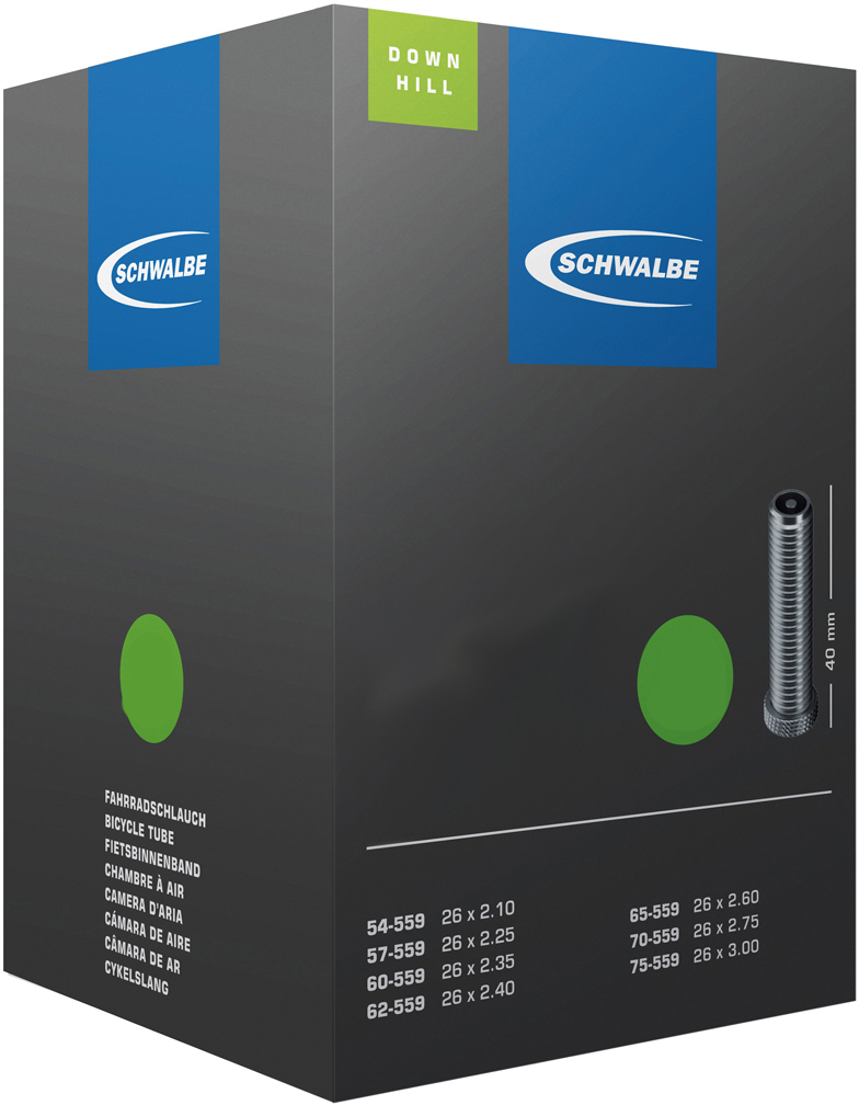 The Electric Bike Shop Schwalbe Inner Tube - Schrader Valve - Choose Your Size 24 x 2.10-3.00 Schrader Valve