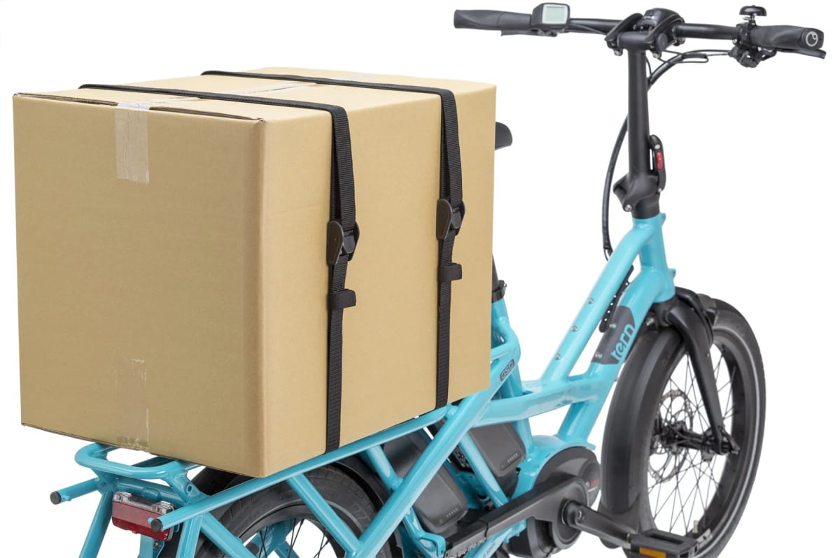 The Electric Bike Shop Tern Batten Straps 25mm X 3m in Black for GSD Pack Of 2 Straps