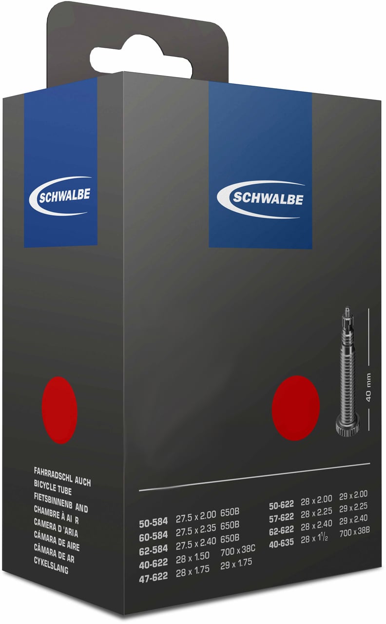 The Electric Bike Shop Schwalbe Inner Tube - Presta Valve - Choose Your Size 29 x 2.10-3.00 Presta Valve