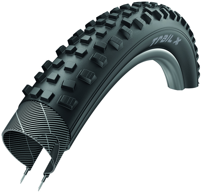 The Electric Bike Shop XLC Tyre Trail X Choose Your Size 26 X 2.10 Black